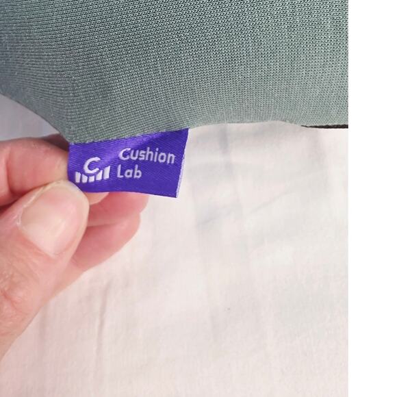 C CUSHION LAB Extra Dense Lumbar Pillow for Lower Back Pain Relief with Strap - Picture 12 of 13